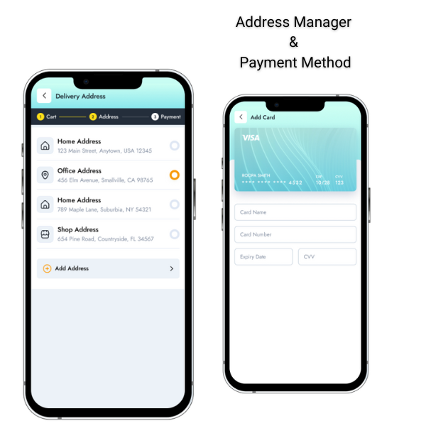 Address and Payment